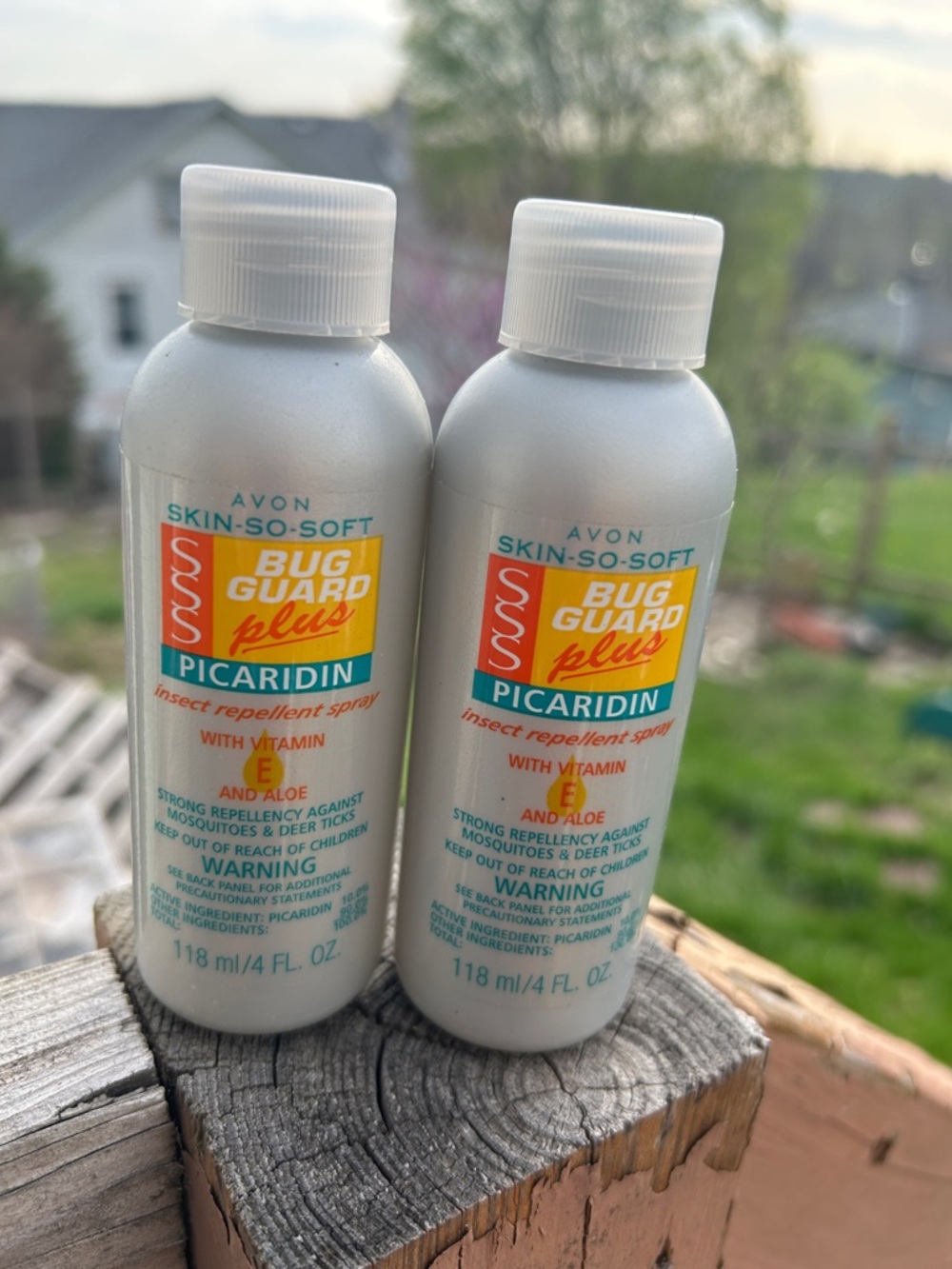 Avon Skin-So-Soft Bug Guard Plus Picaridin Spray - No pump** DUO